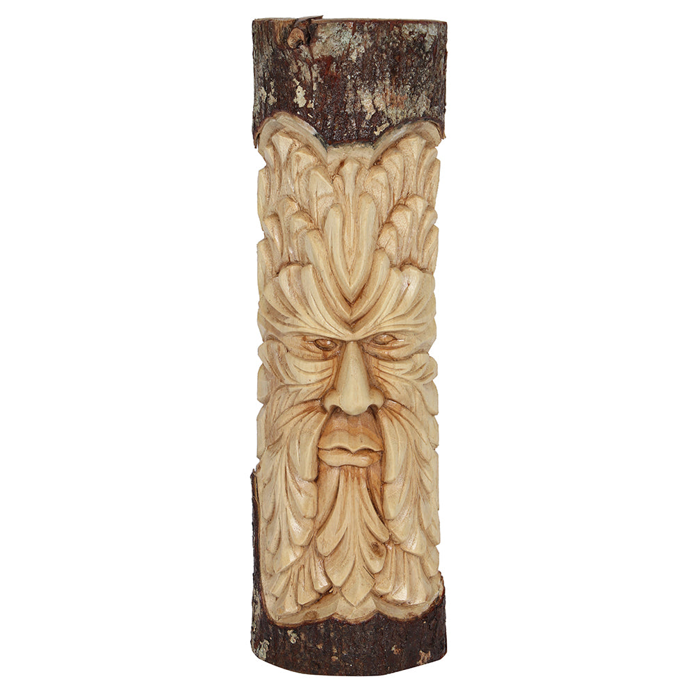 50cm Green Man Wood Carving