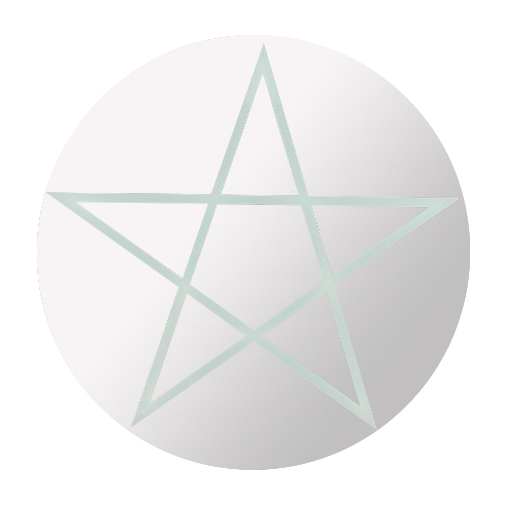 Round Pentagram Mirror