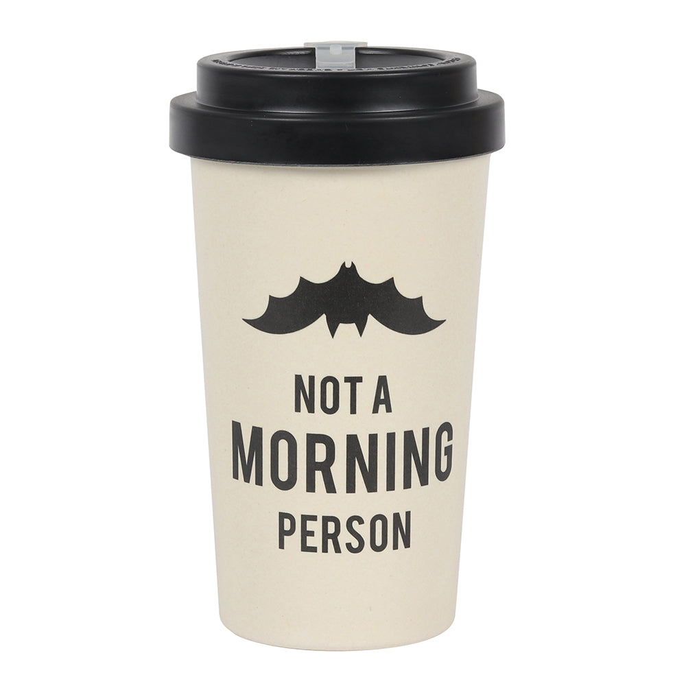 Not a Morning Person Bamboo Eco Travel Mug