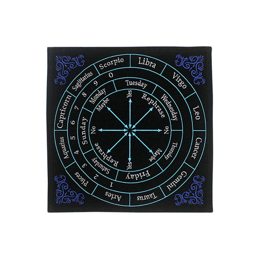 Embroidered Astrology Pendulum Mat